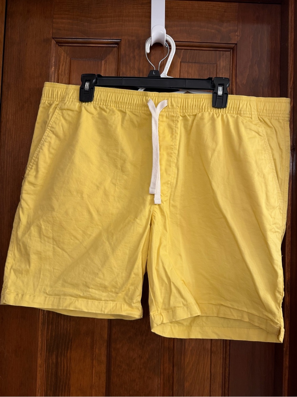 Goodfellow & Co Yellow Swim Trunks with White Drawstring